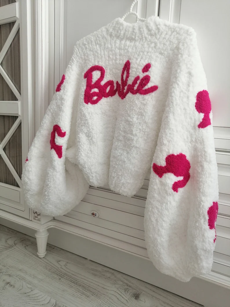 Barbie Style Beyaz Hırka